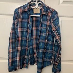 Hollister M sized flannel